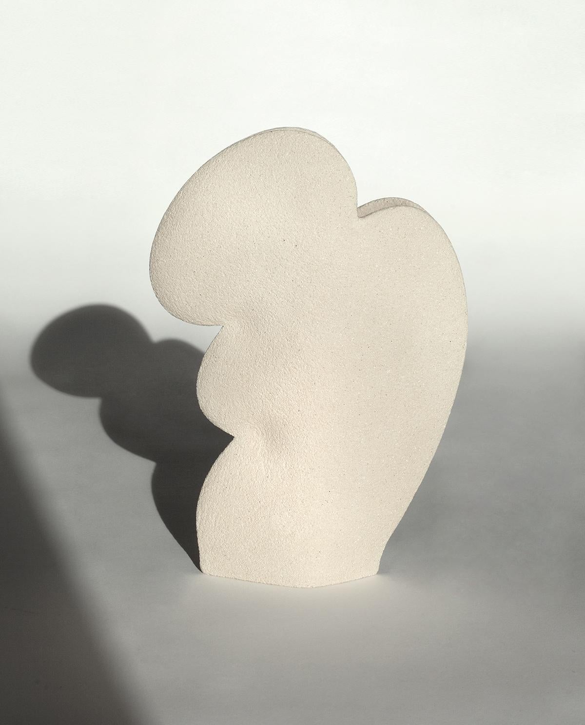 Minimalist Valentine's Set Of 2 Vases 'Woman - Woman', Hand-Crafted in France