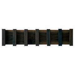 AMP Solid Walnut Minimalist Coat Rack