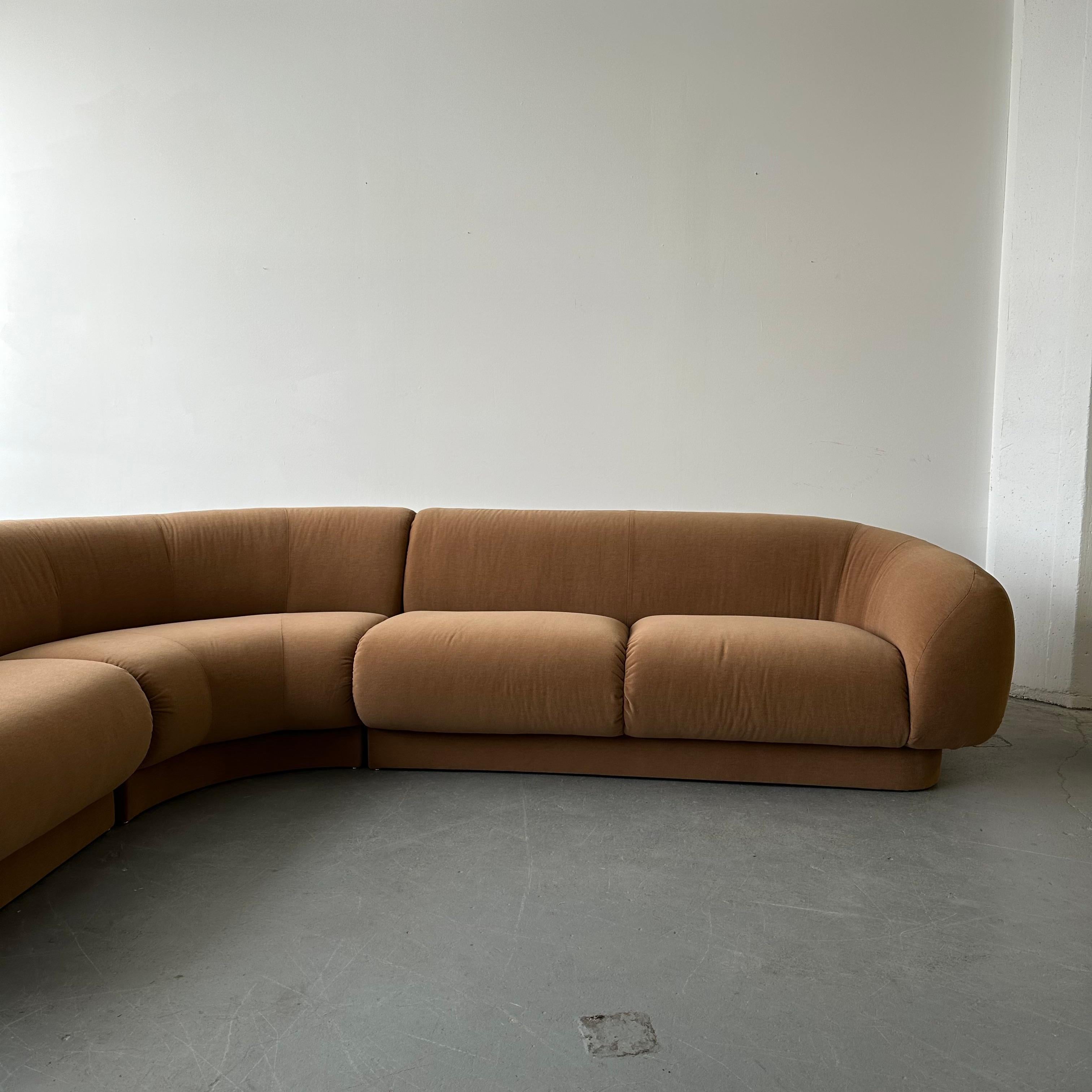 American Amphibious-Style Sectional Attributed to Steve Chase For Sale