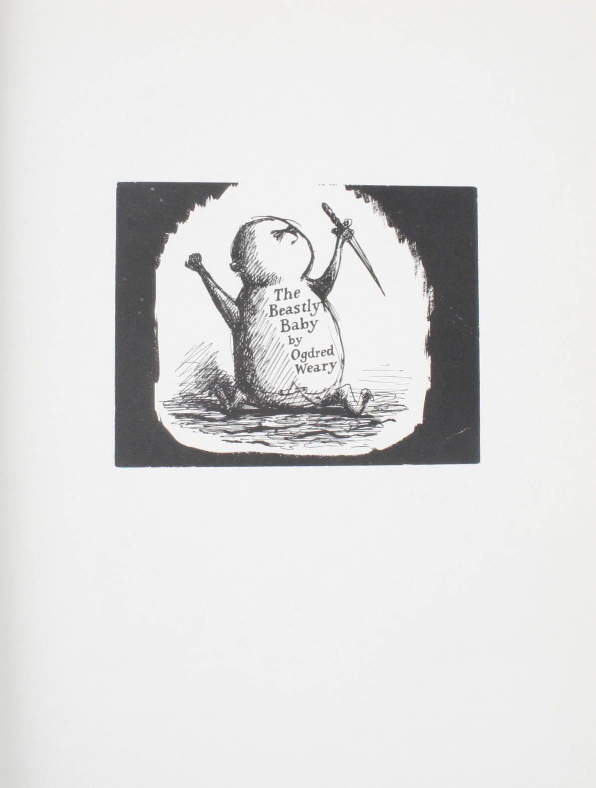 Amphigorey Too by Edward Gorey. NY: Putnam's Sons, 1975. First Edition hardcover with dust jacket. Unpaginated. Compilation of 20 books with pen-and-ink drawing by Edward Gorey (1925-2000). Gorey was an American writer and artist who's