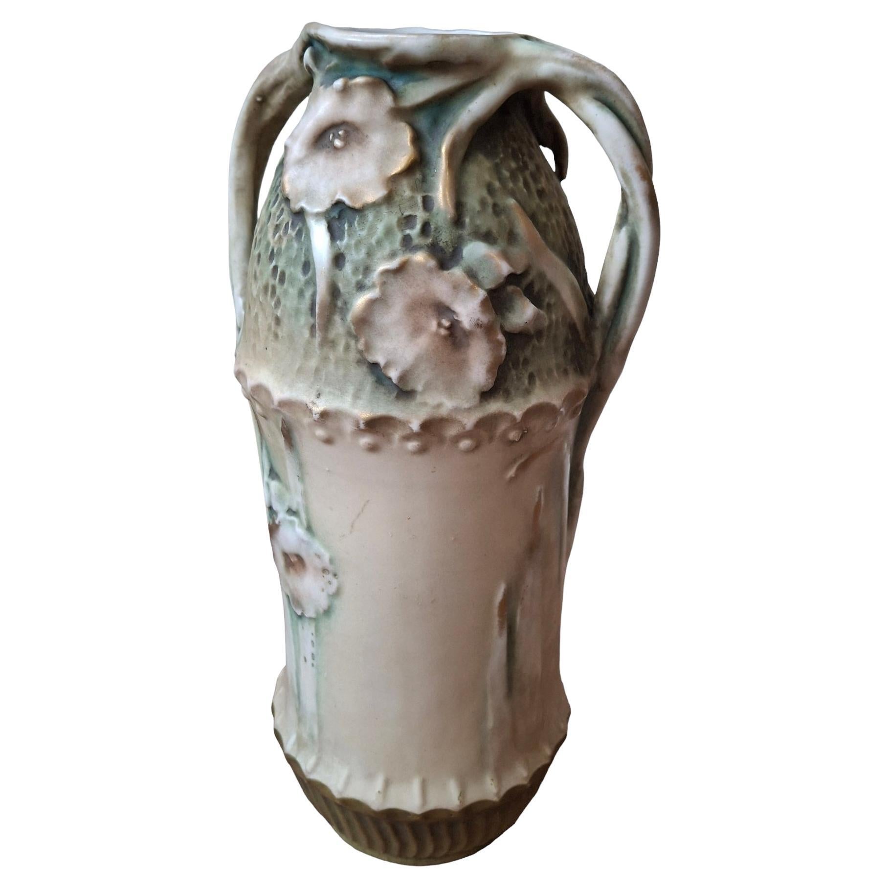 Amphora Austria Jugendstil Porzellan Vase