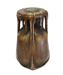 Amphora Austria Edda Ceramic Stalactites Vase #3820, circa 1900
