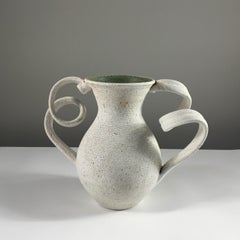 Amphora Ceramic Vase with Wide Opening by Yumiko Kuga