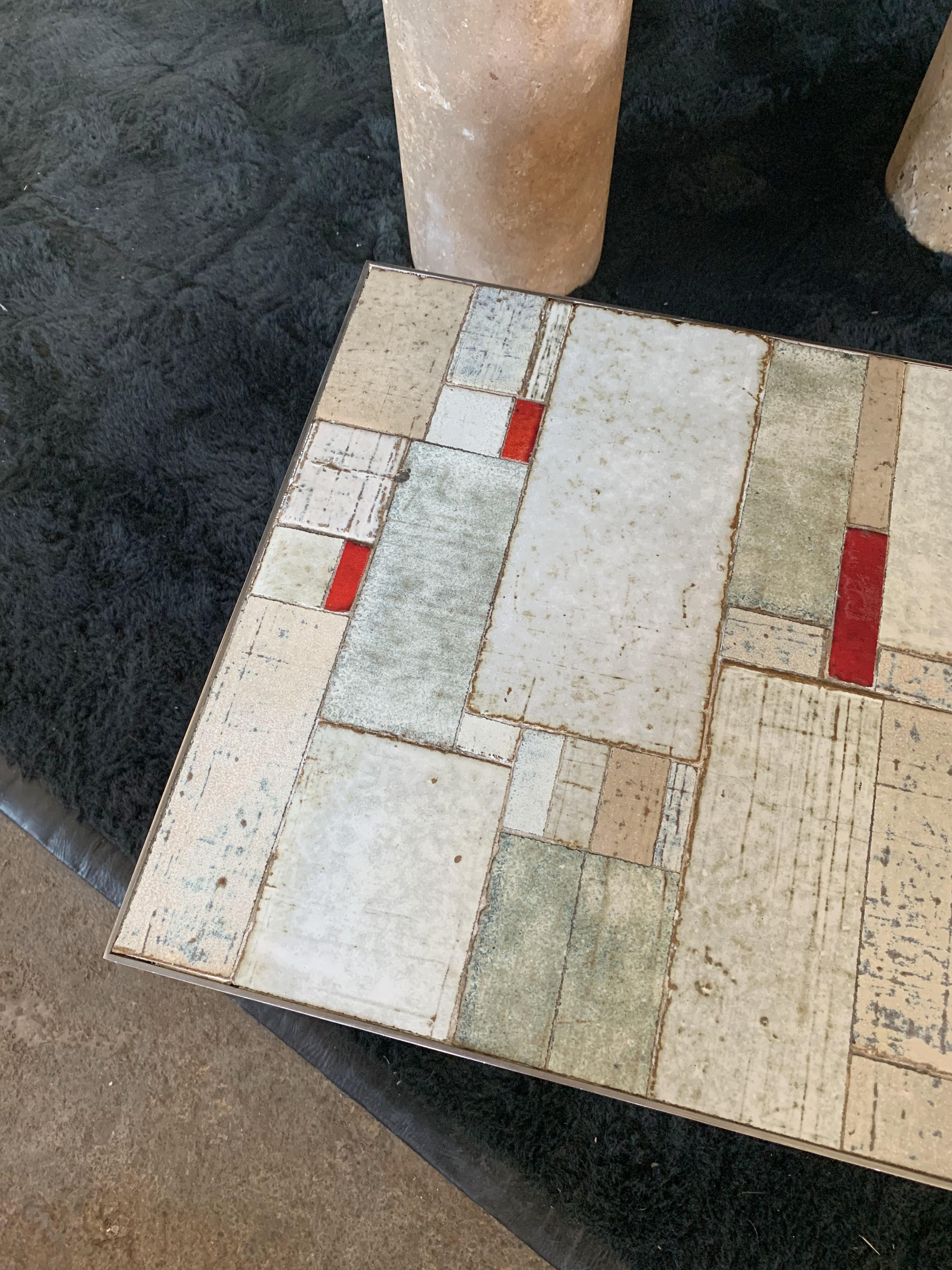 Amphora Coffee Table by Rogier Vandeweghe of Belgium In Good Condition In Southampton, NJ