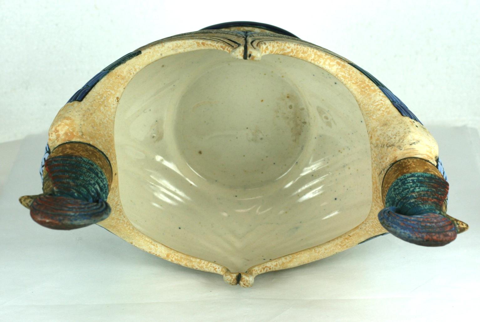 Amphora Double Headed Pheasant Centerpiece 2