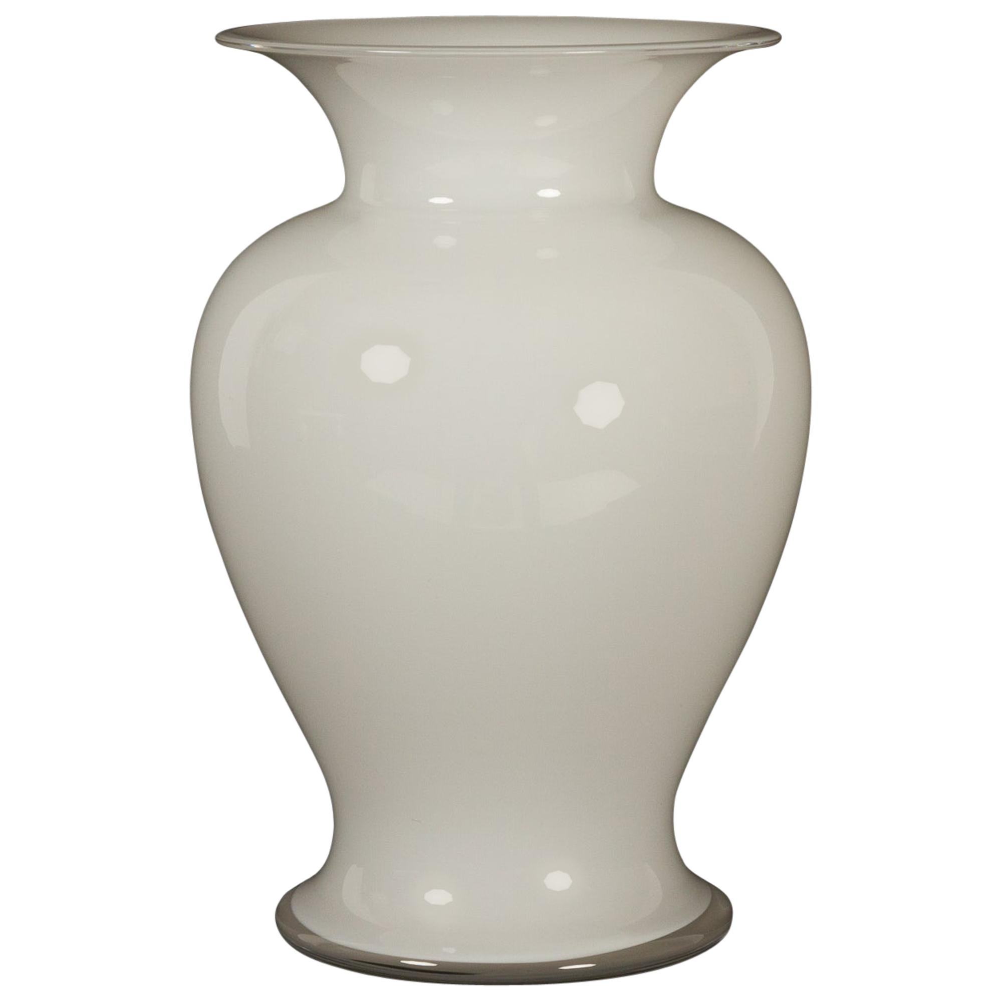 Amphora Glass Vase by Michael Bang for Holmegaard 1990s