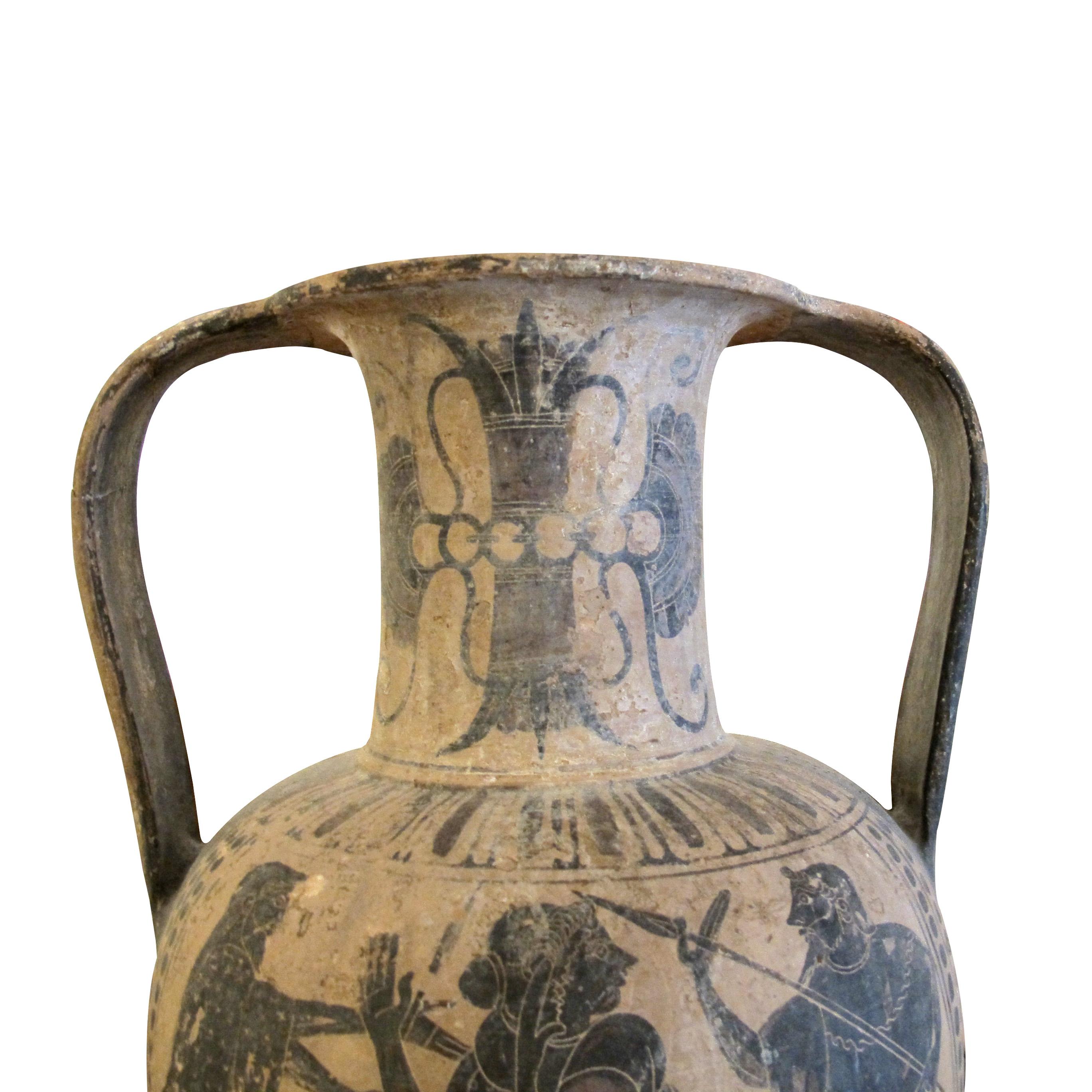 Amphora im Stil des antiken Griechenlands, Italien, Anfang 1900 (20. Jahrhundert) im Angebot