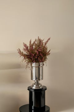 Amphora Mini Vase in Polished Aluminum by CASPAL