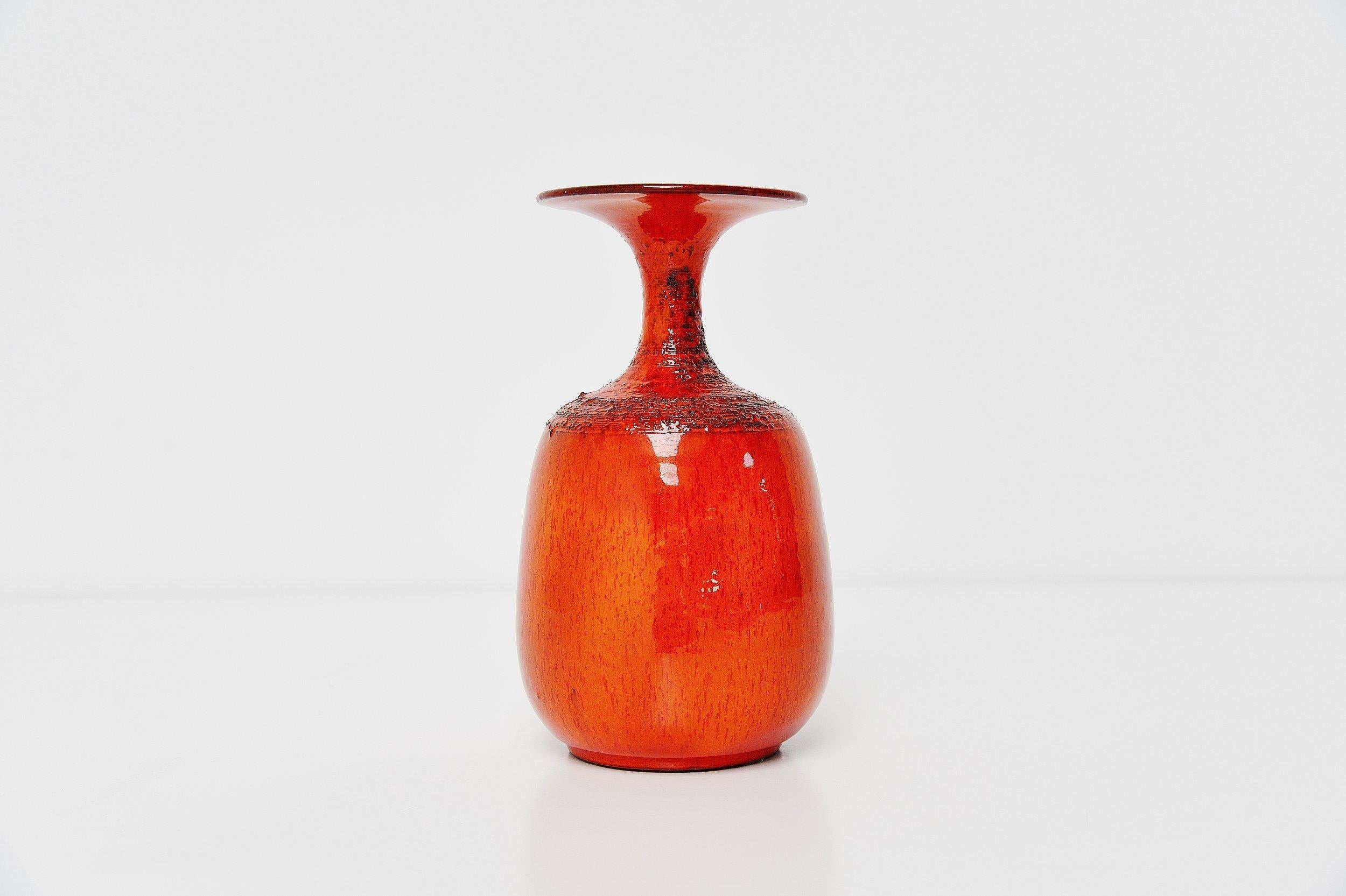 Amphora Rogier Vandeweghe Ceramic Vases Set, Belgium, 1960 2