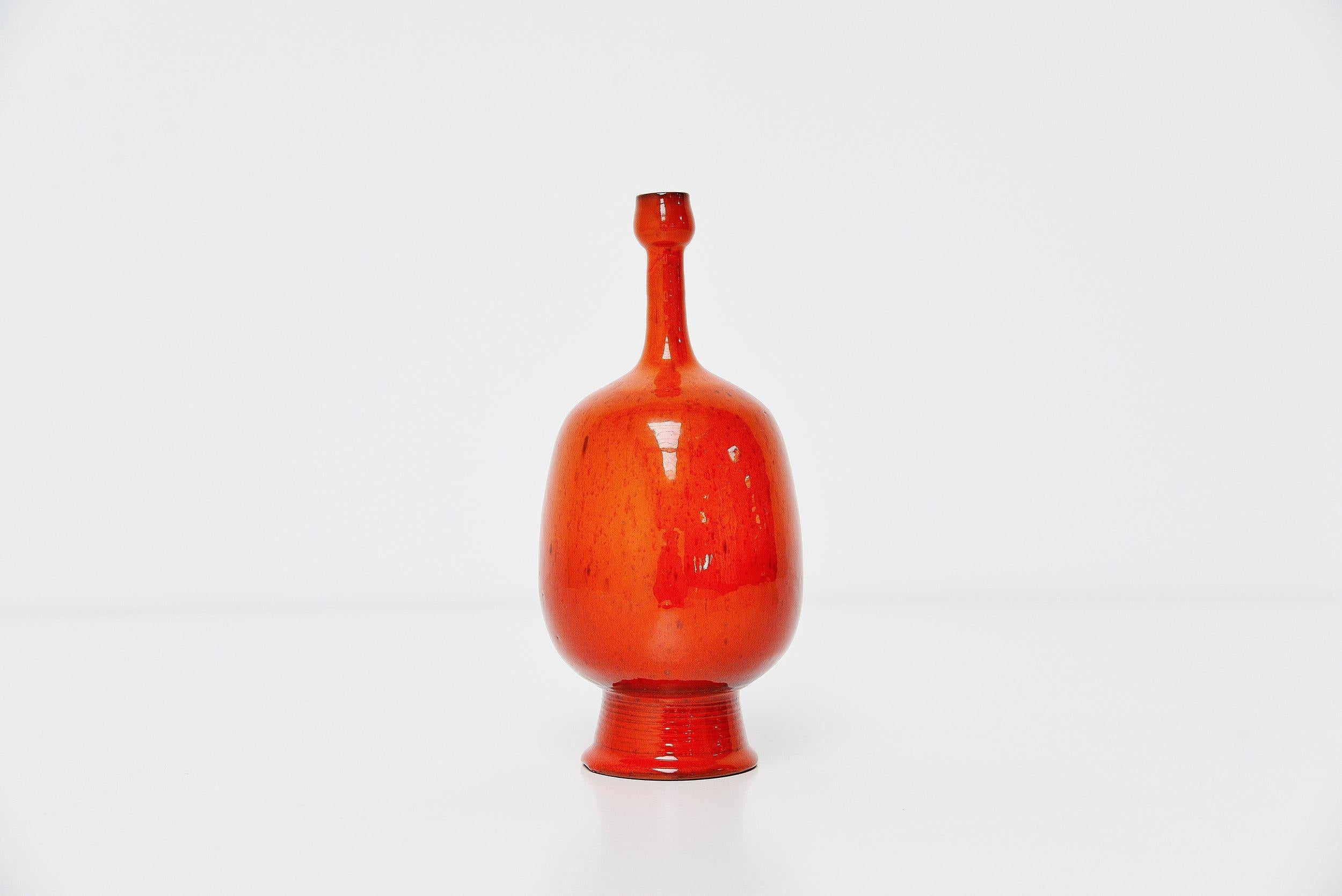 Amphora Rogier Vandeweghe Ceramic Vases Set, Belgium, 1960 8