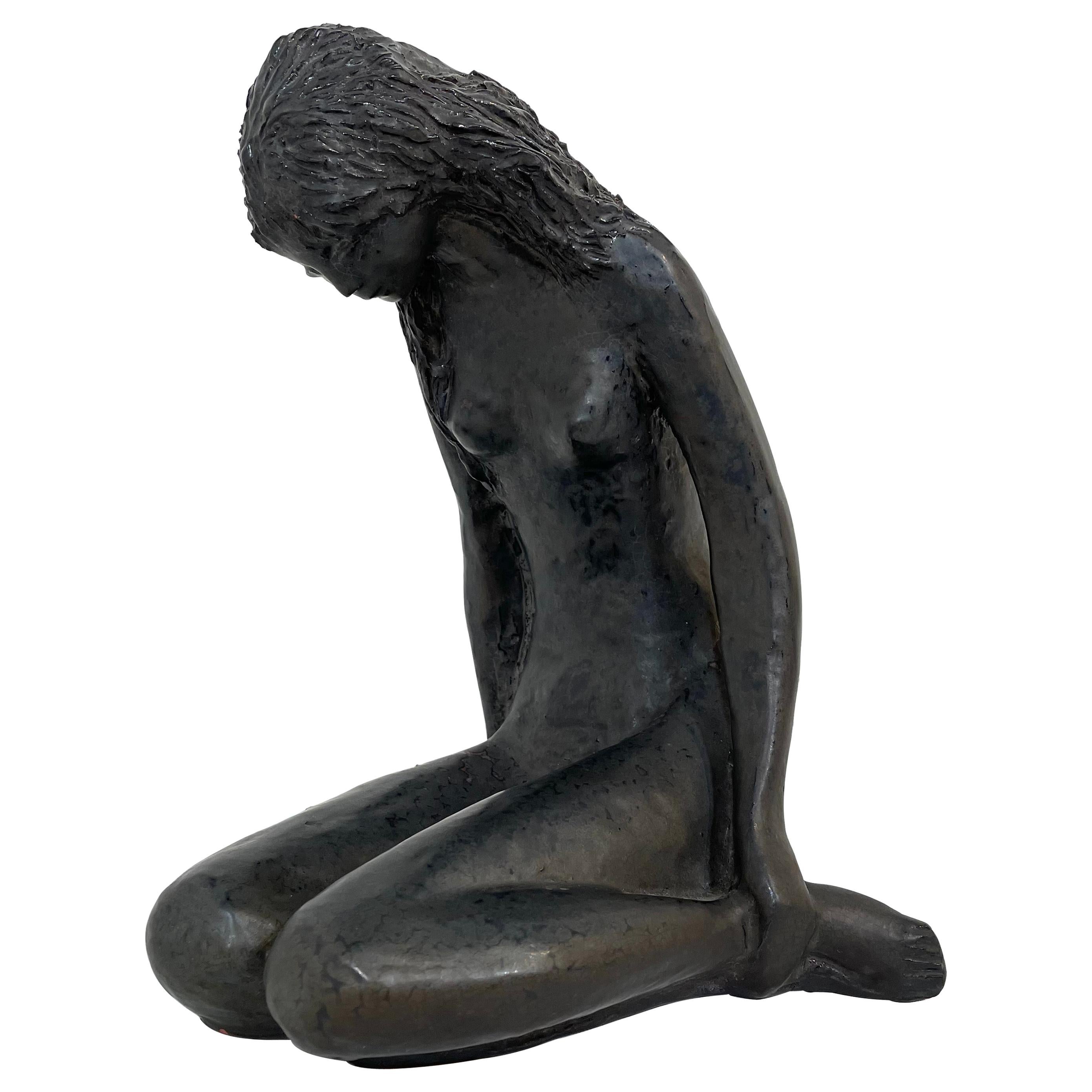 Sculpture d'amphore, créée par Elie Van Damme, années 1960 en vente