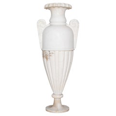 Amphorenförmige Lampe aus Alabaster