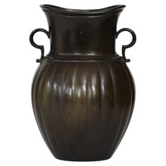 Discometalvase im Amphora-Stil von Just Andersen, 1920er Jahre, Dänemark