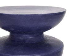 Danny Kaplan Studio Amphora Side Table, Handmade Ceramic, Modern End Table