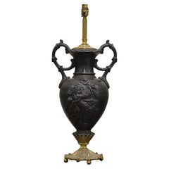 Amphora urn table lamp