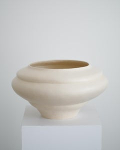 Ampla 05 Stoneware Clay Vase by SOIO Studio