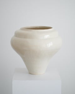 Ampla 09 Stoneware Clay Vase by SOIO Studio