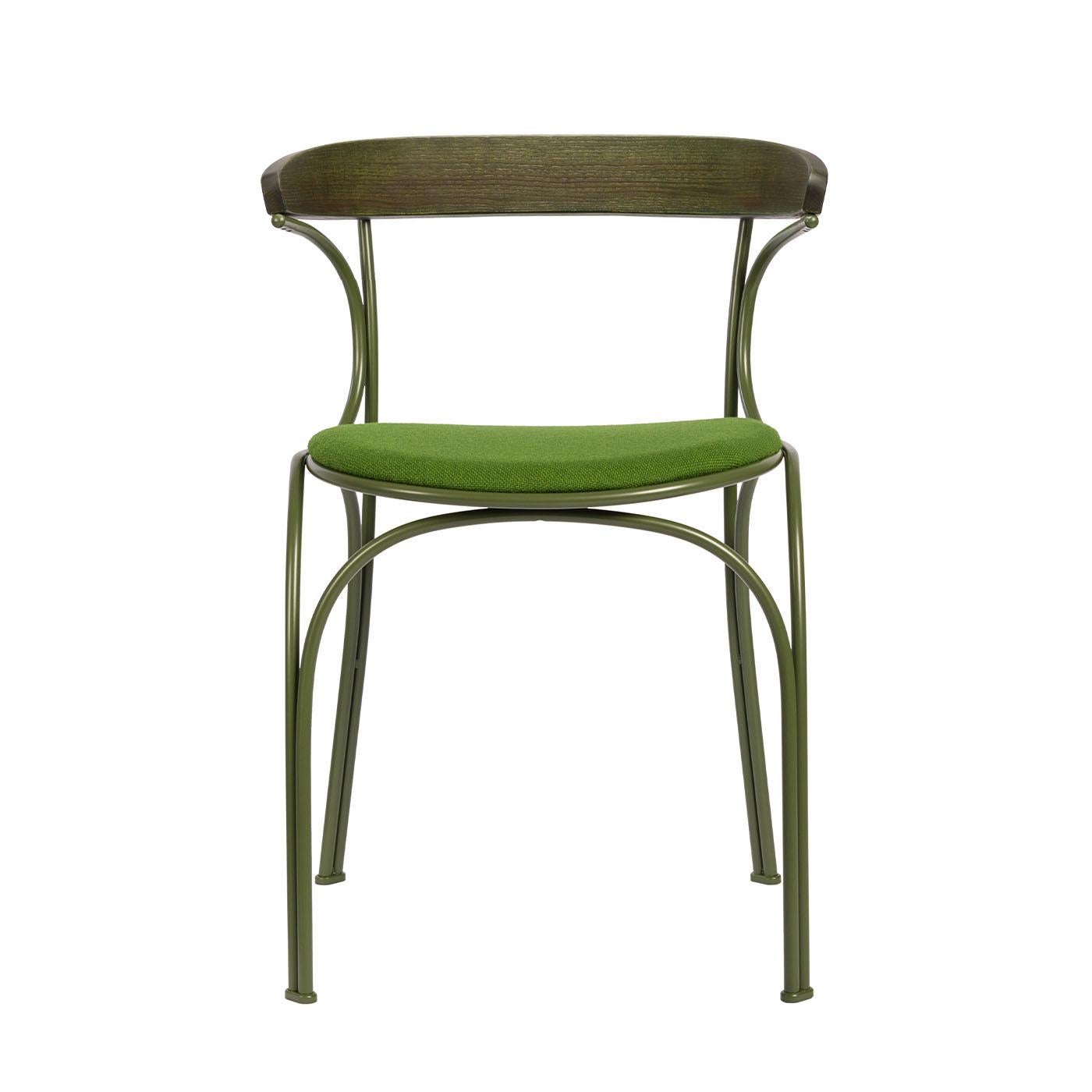 Silla Ample Green nº 2 de Nichetto Studio Metal en venta