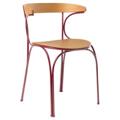 Ample Red Outdoor Chair by Nichetto Studio