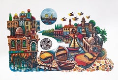 CITY OF JAFFA (JUDAICA ART)