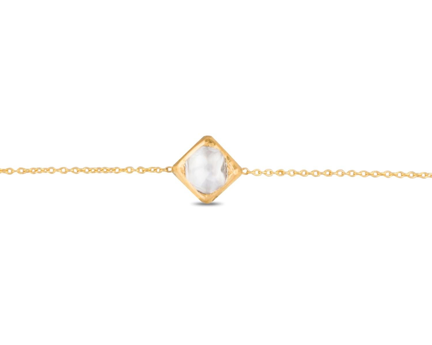 Amrapali Jewels 18 Karat Gold and Diamond Bracelet For Sale 1
