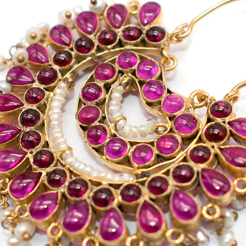 Women's Amrapali Pearl-Cluster Embellished Earrings