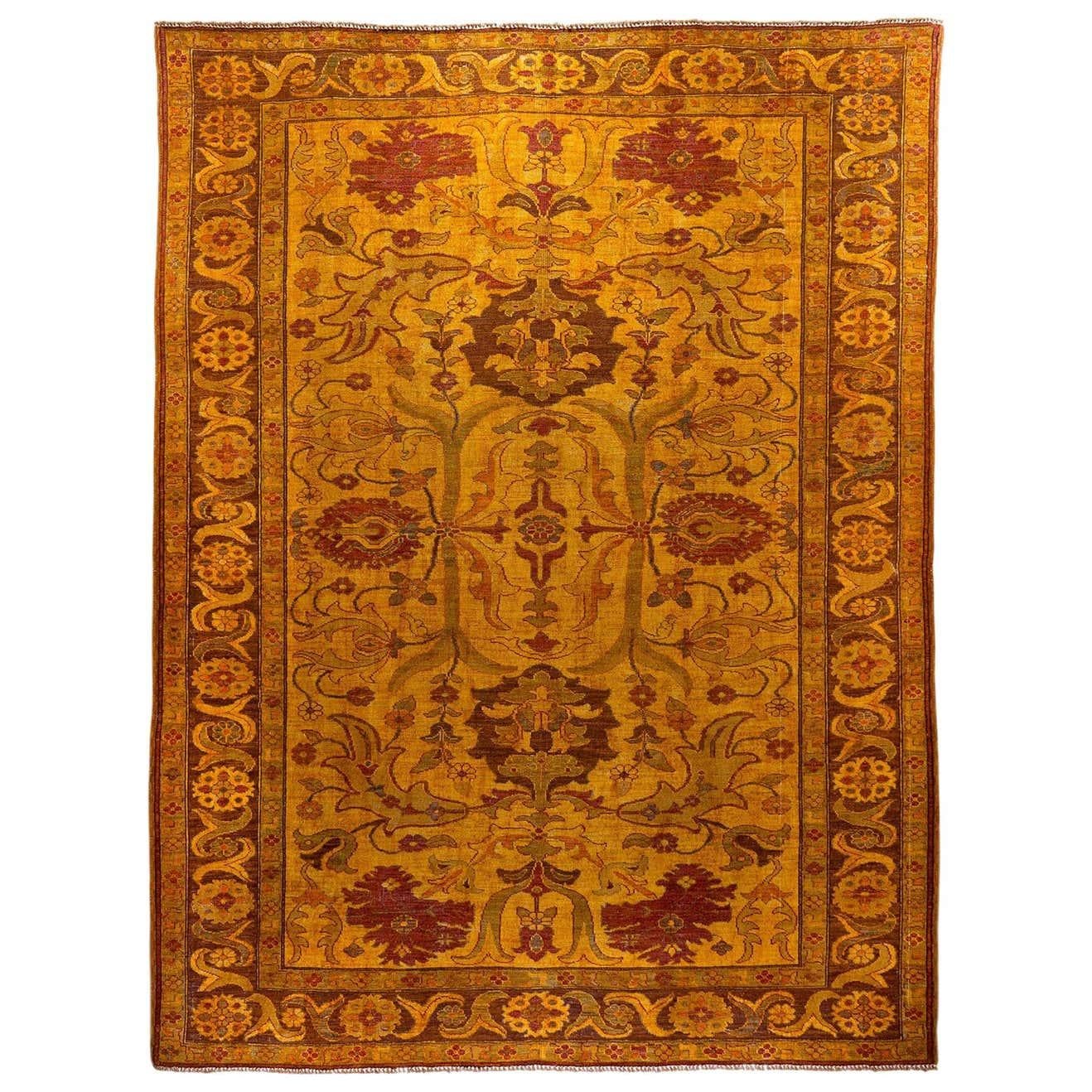 Amritsar Afghanistan Large Rug Washed, Wool Hand Knotted, circa 2000 For Sale 7