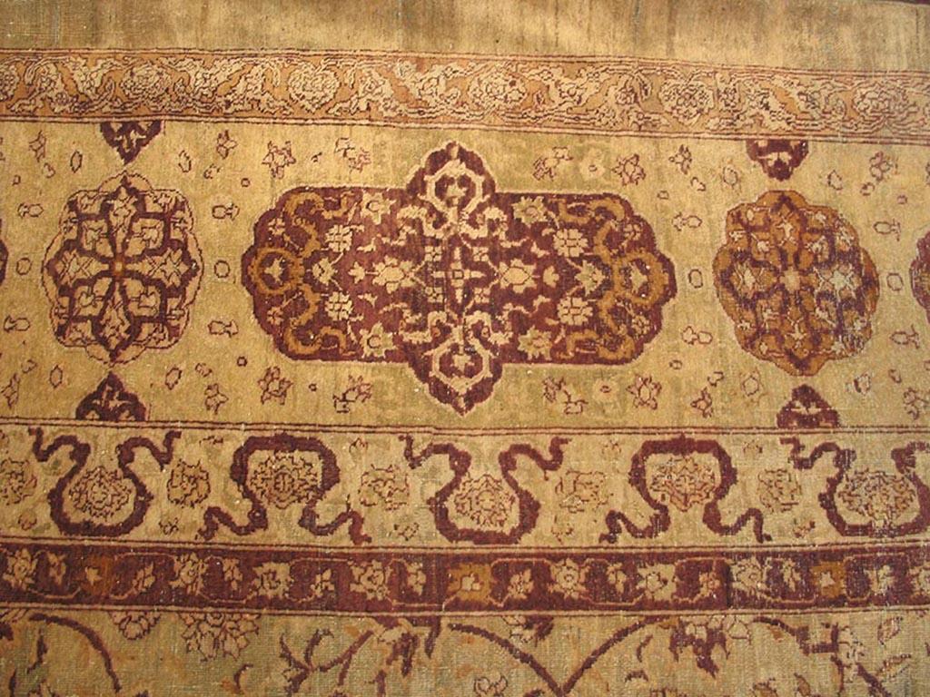 Hand-Knotted Early 20th Century N. Amritsar Carpet ( 14 x 27' - 427 x 823 ) For Sale