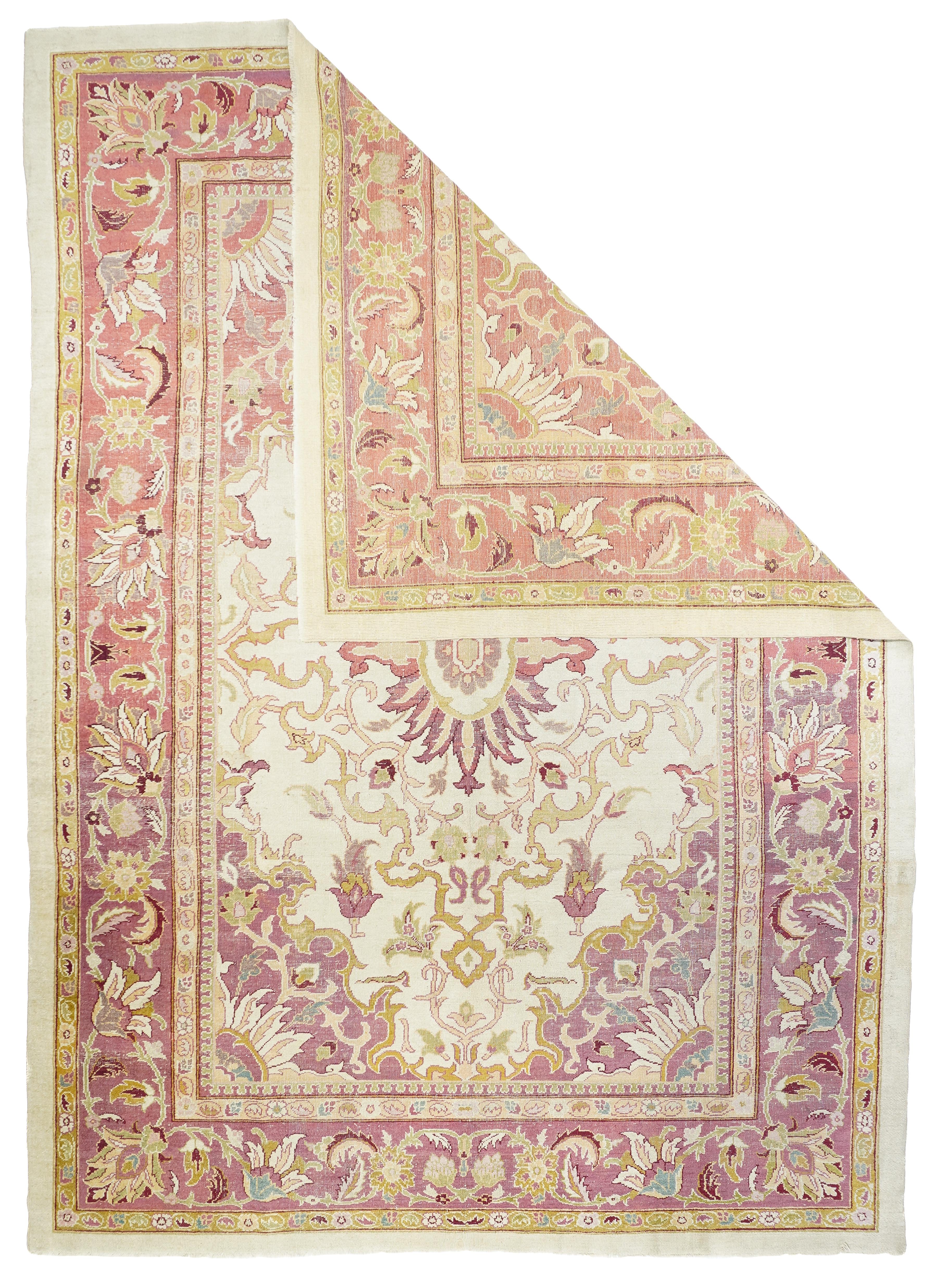Amritsar rug 7'11'' x 11'1'' In Good Condition For Sale In New York, NY