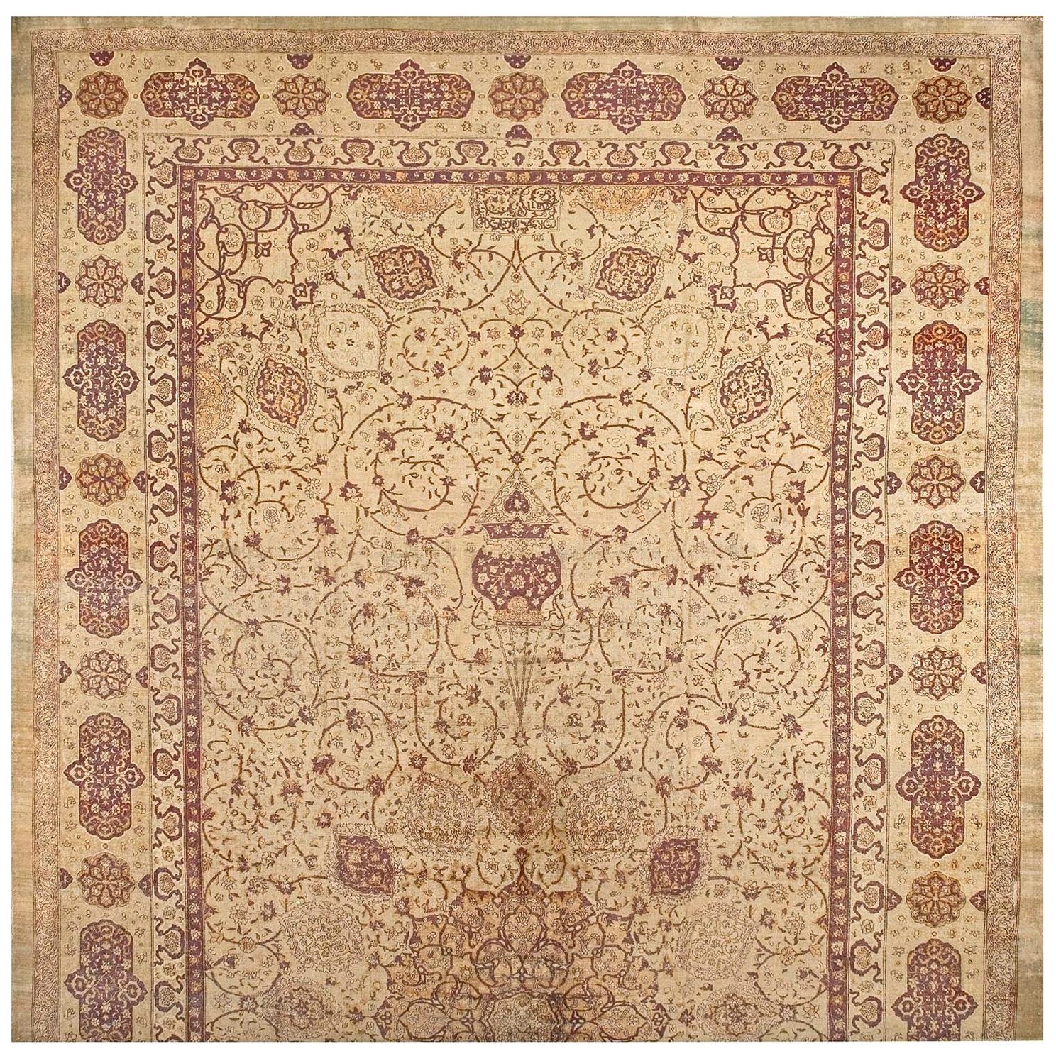 Early 20th Century N. Amritsar Carpet ( 14 x 27' - 427 x 823 ) For Sale