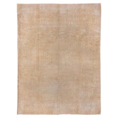 Amritzar Rug Faded Rose Ground with Subtle Floral Medallions
