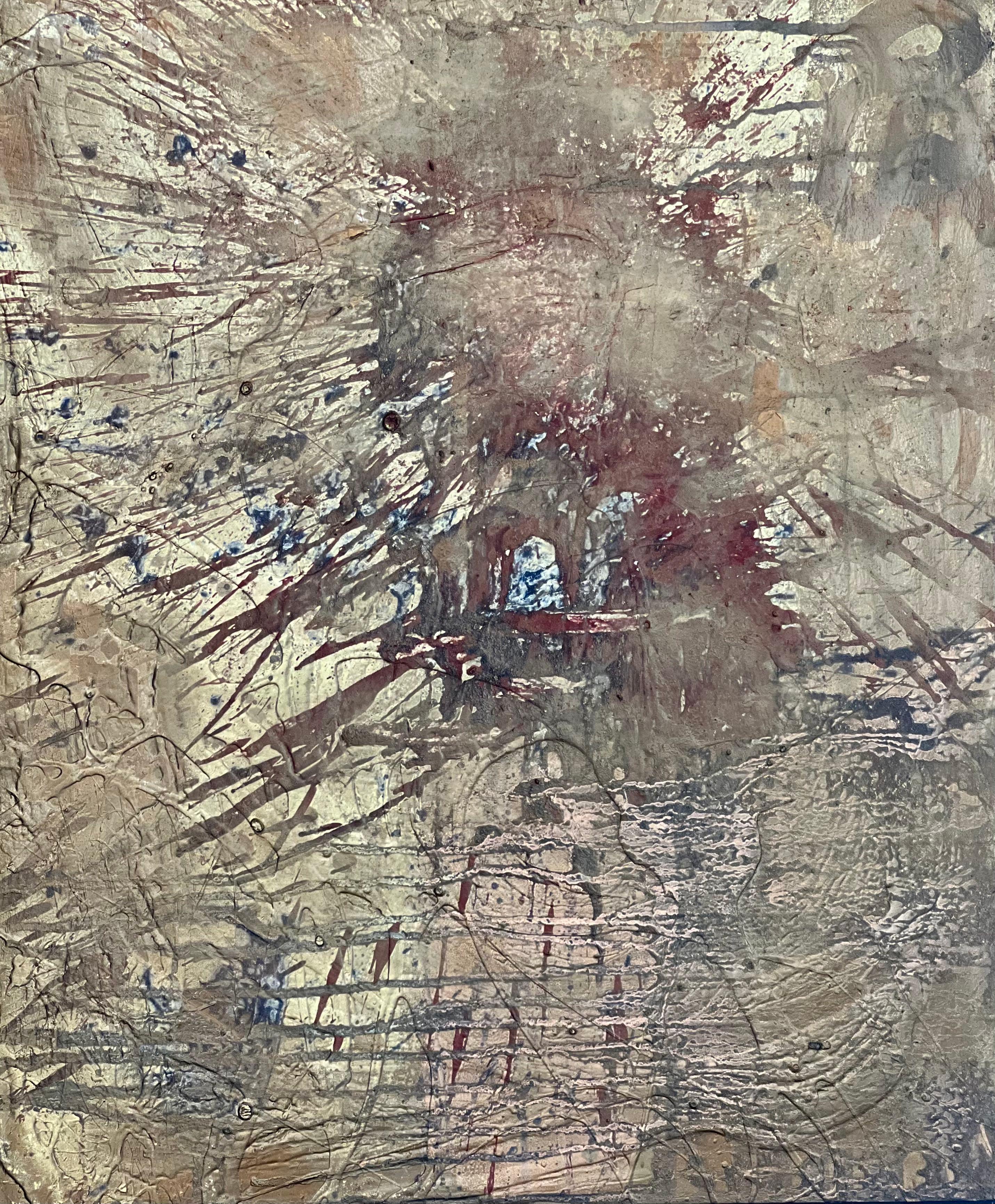 Amrta Art Abstract Painting – Kosmische