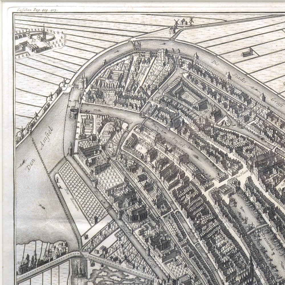 Amsterdamer Stadtplan – Joost van Sassen (Sonstiges) im Angebot