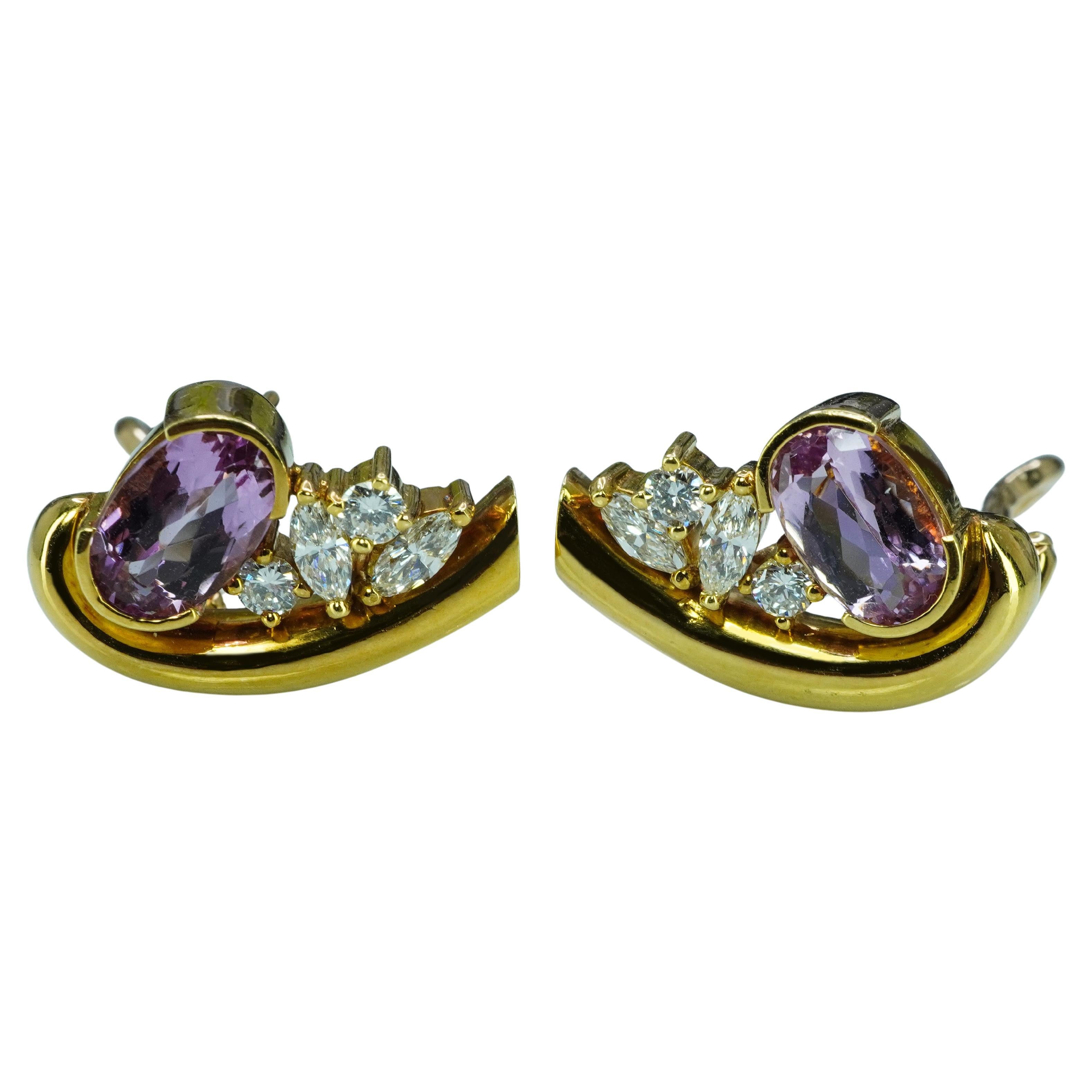 Estate Jewelry Orecchini a monachella