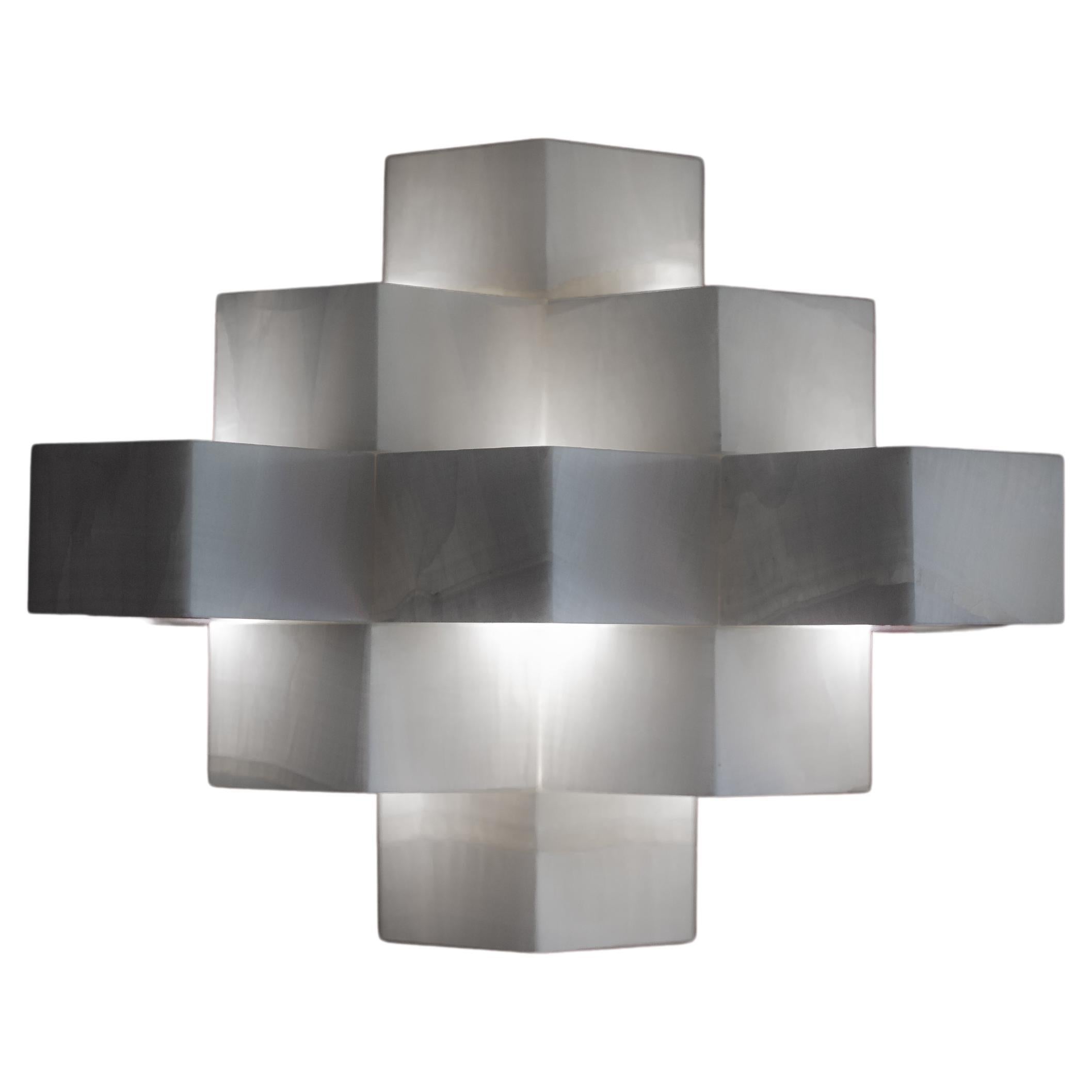 Amsterdam School 9 Bricks Sconce by Former Matter