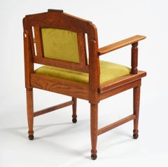 Amsterdam school armchair circa 1920