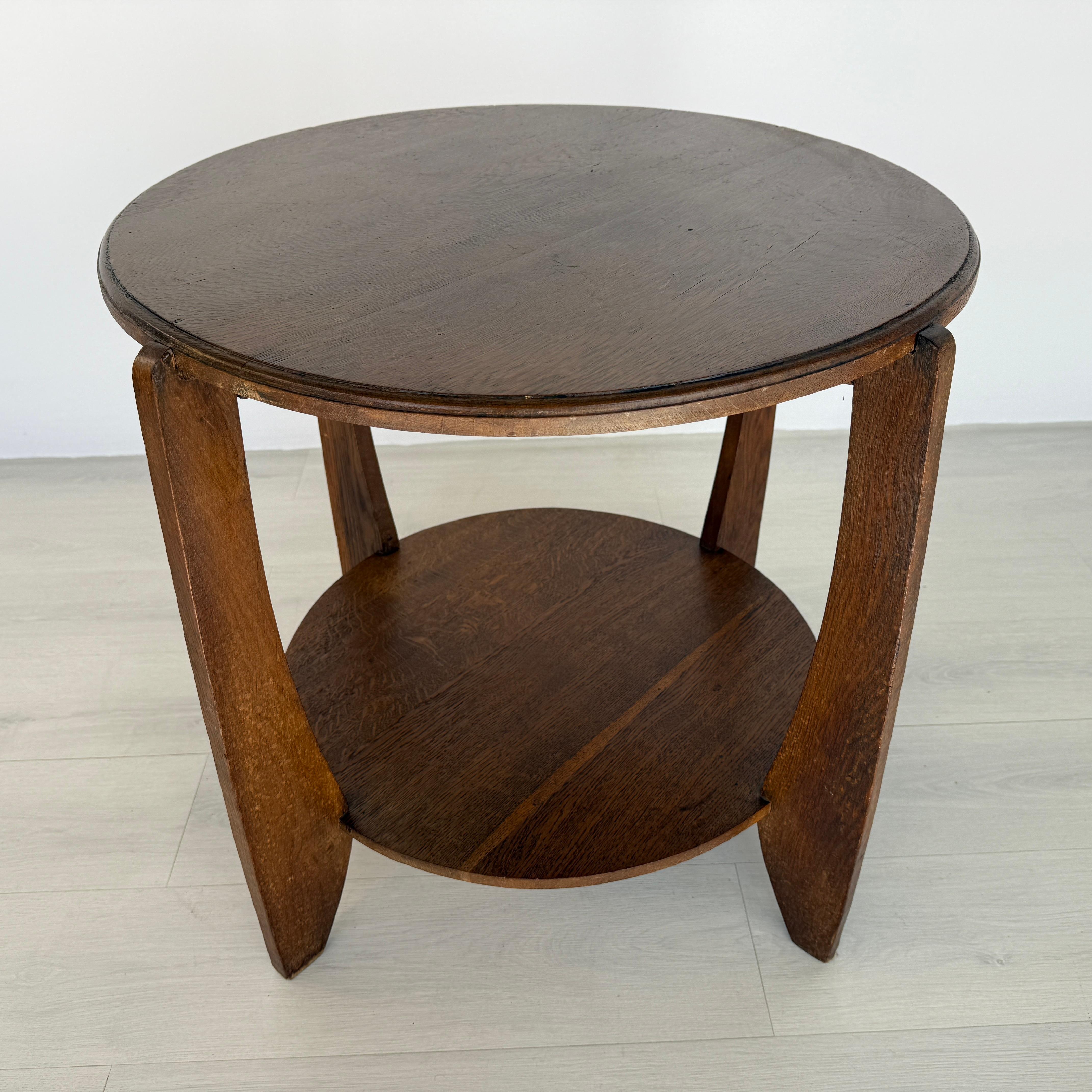 Mesa Art Decó de la Escuela de Amsterdam en venta 3