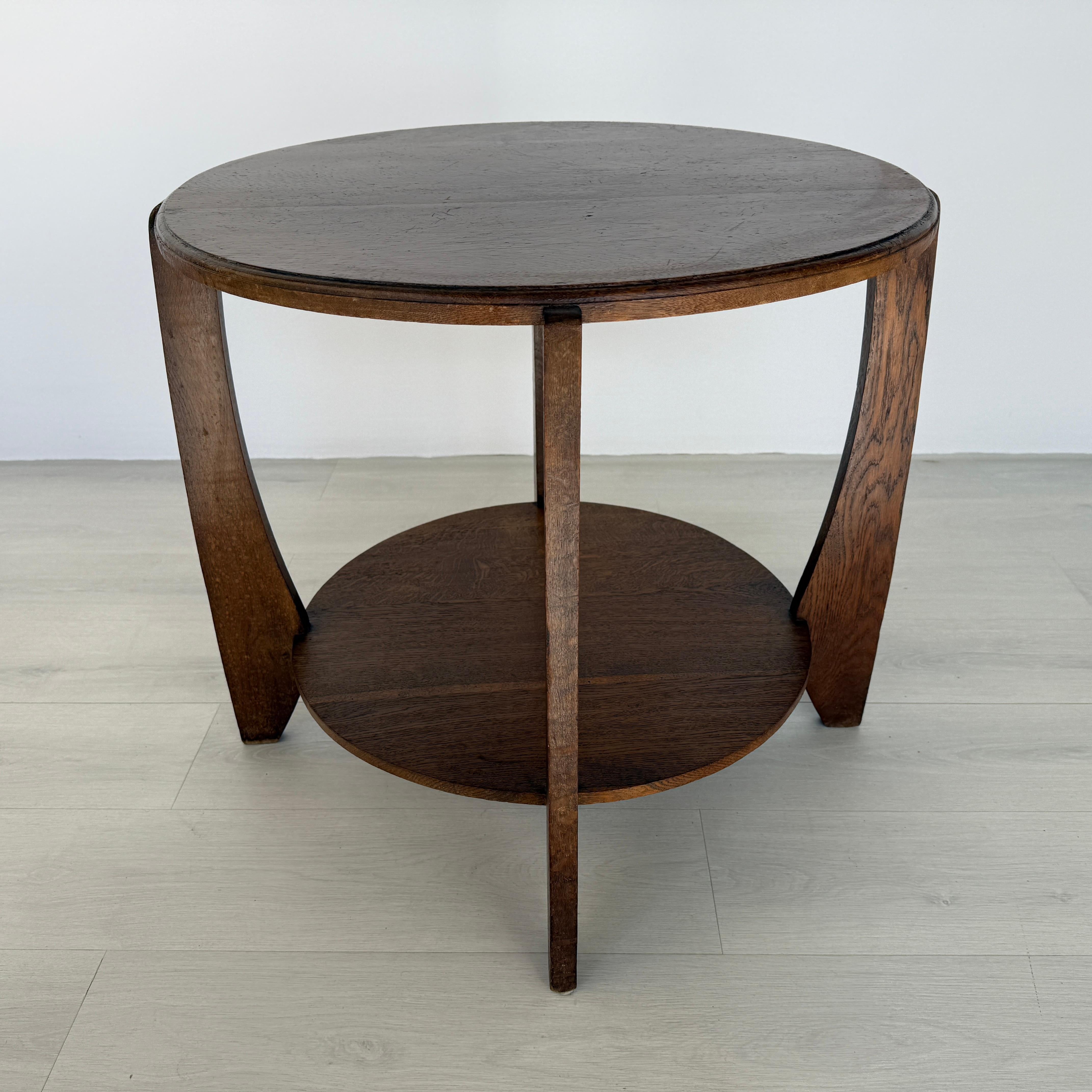 Mesa Art Decó de la Escuela de Amsterdam siglo XX en venta