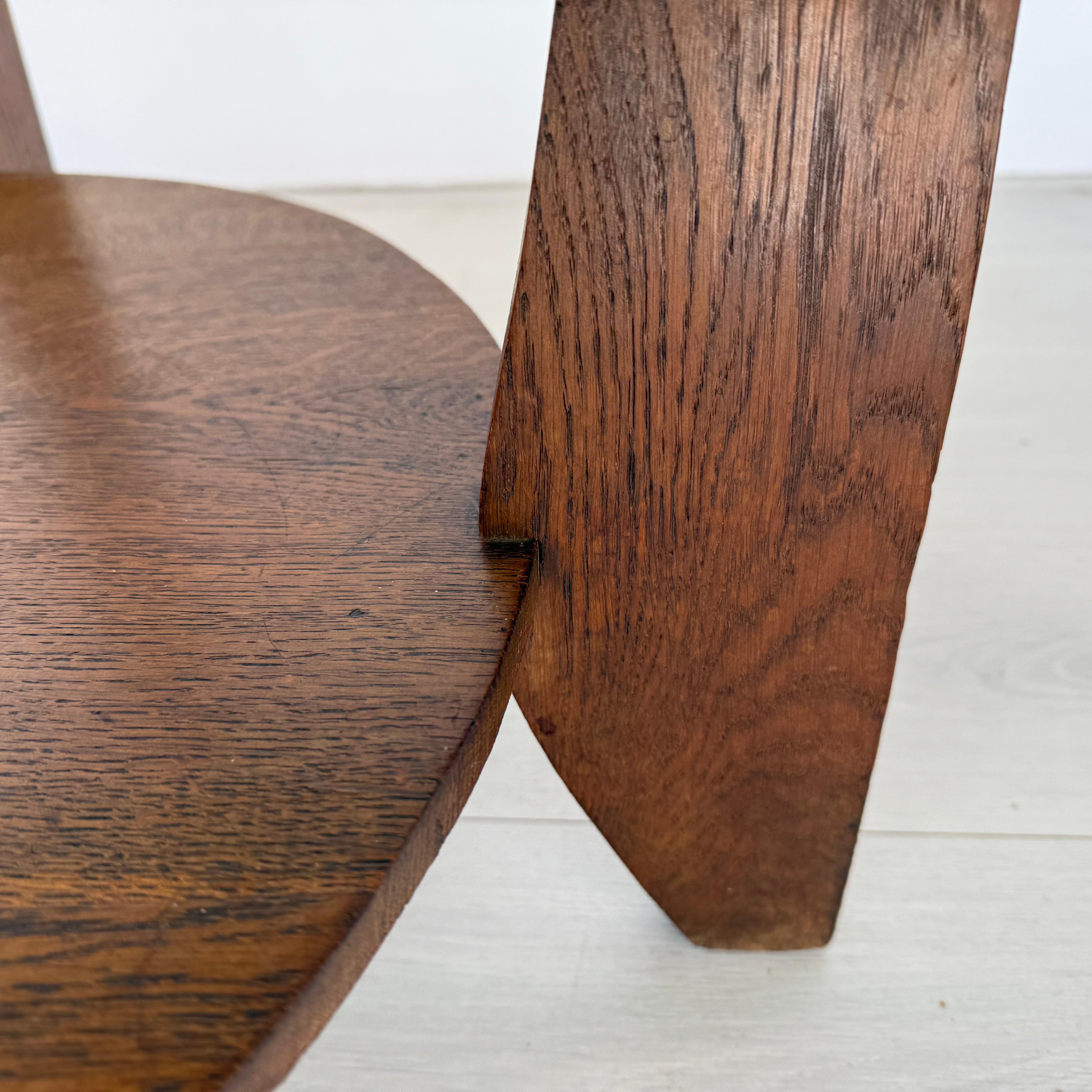Mesa Art Decó de la Escuela de Amsterdam en venta 1