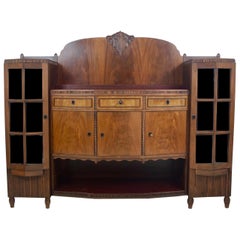 Amsterdam School Bar Cabinet by J. Th. Drilling, 1924, the Netherlands