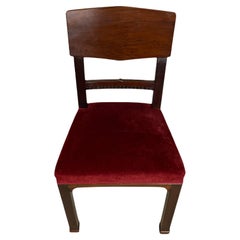 Amsterdam School Chair Mahogany