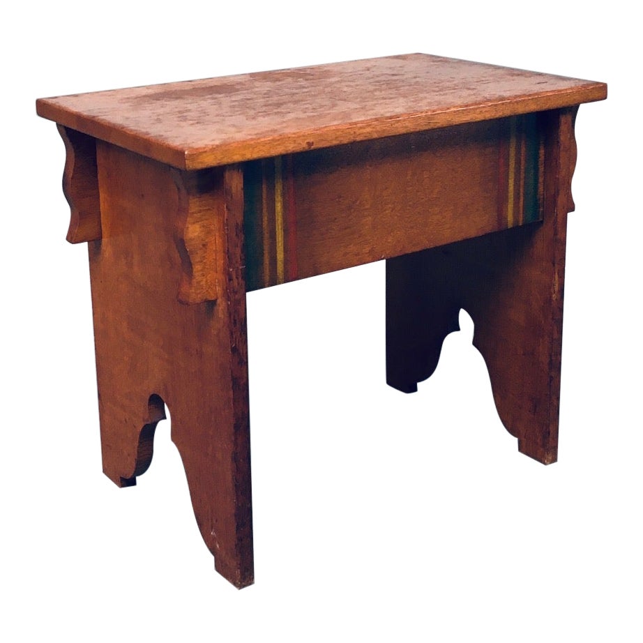 Table d'appoint Amsterdam School Design, Pays-Bas années 1920