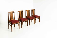 Amsterdam School Dining Room Set by P.E.L. Izeren for Genneper Molen, The Nether