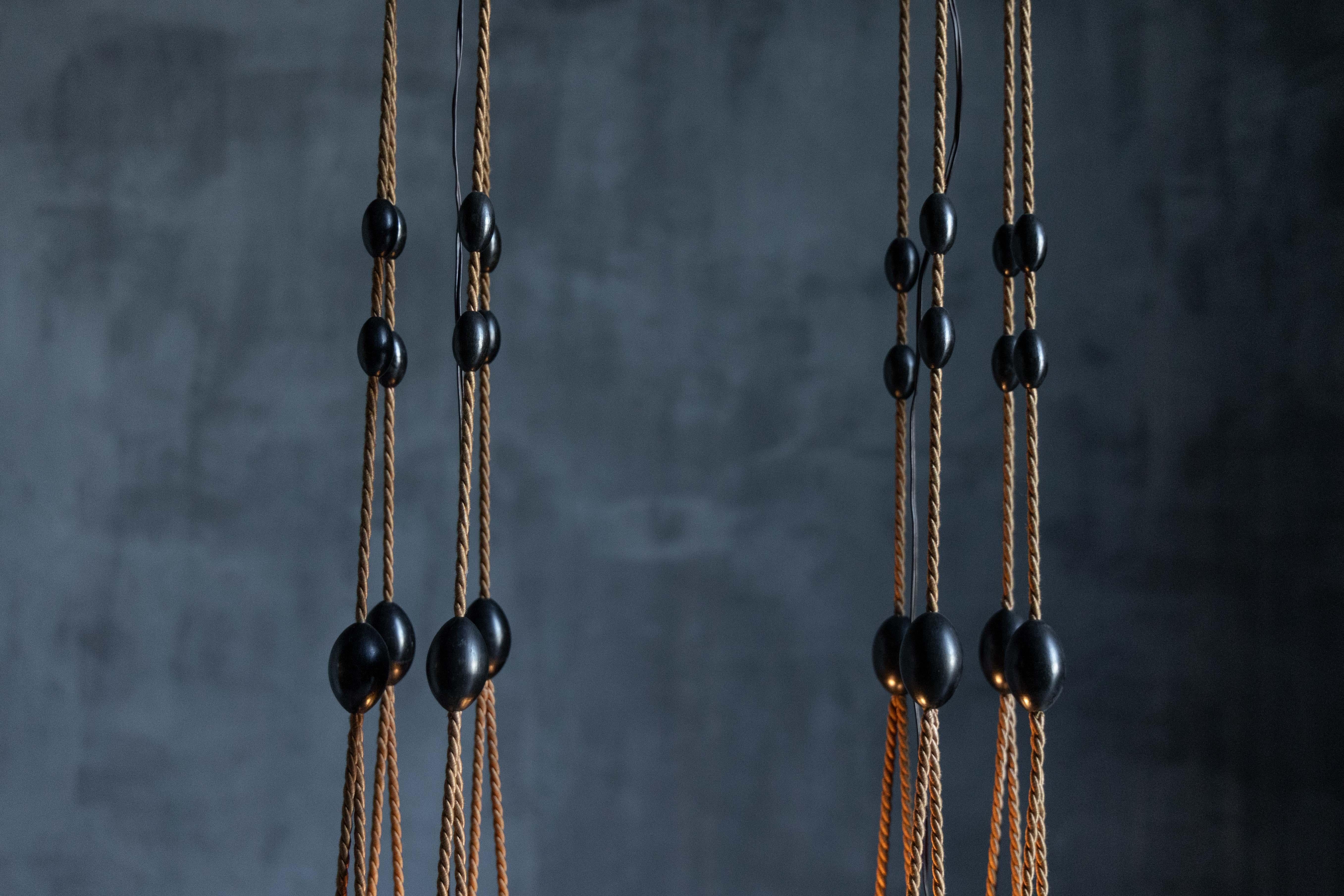 Amsterdam School Expressionist Chandelier, Netherlands, 1920s For Sale 5