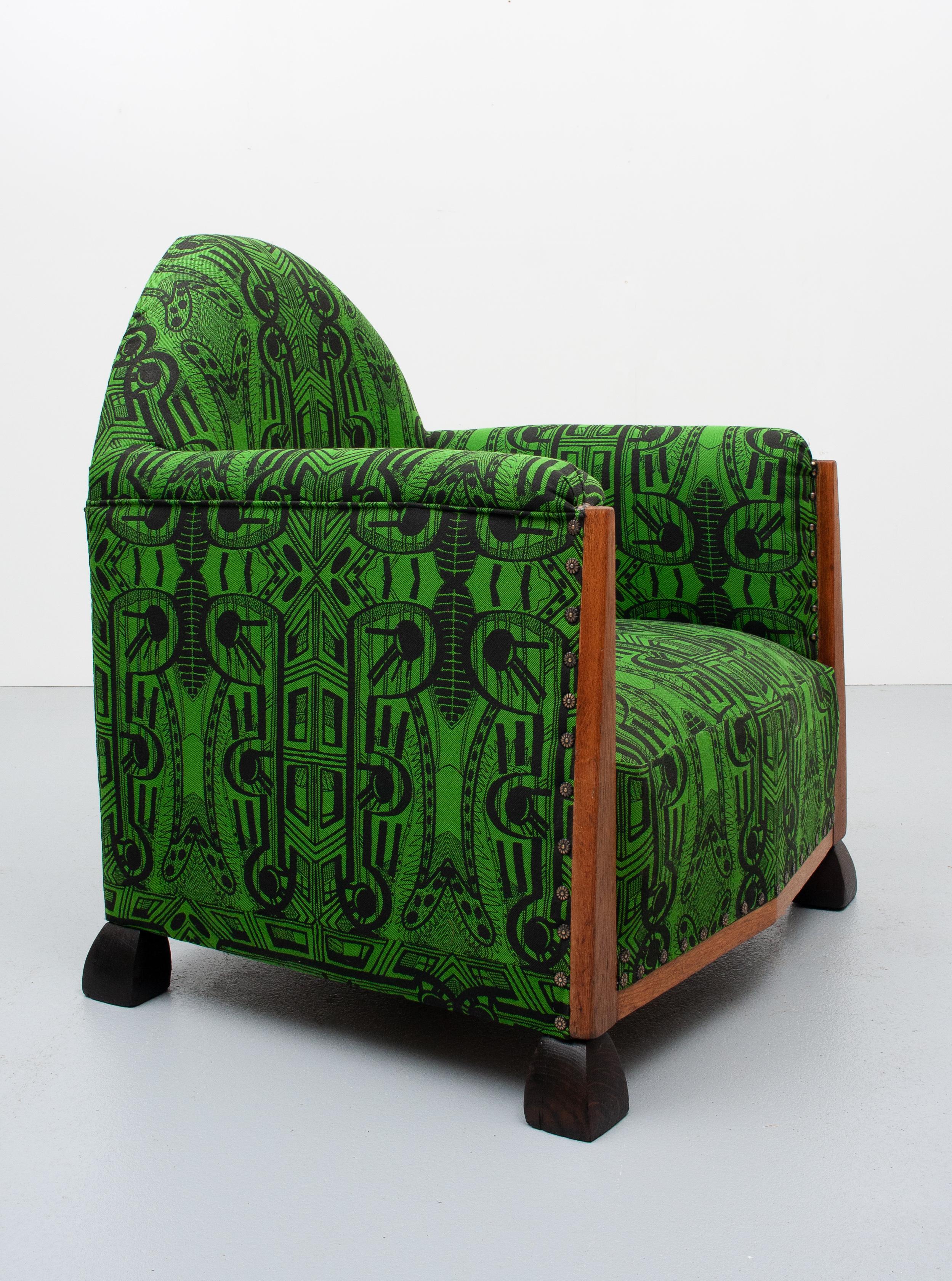 Art deco Fauteuil Paul Bromberg, 1920s 2