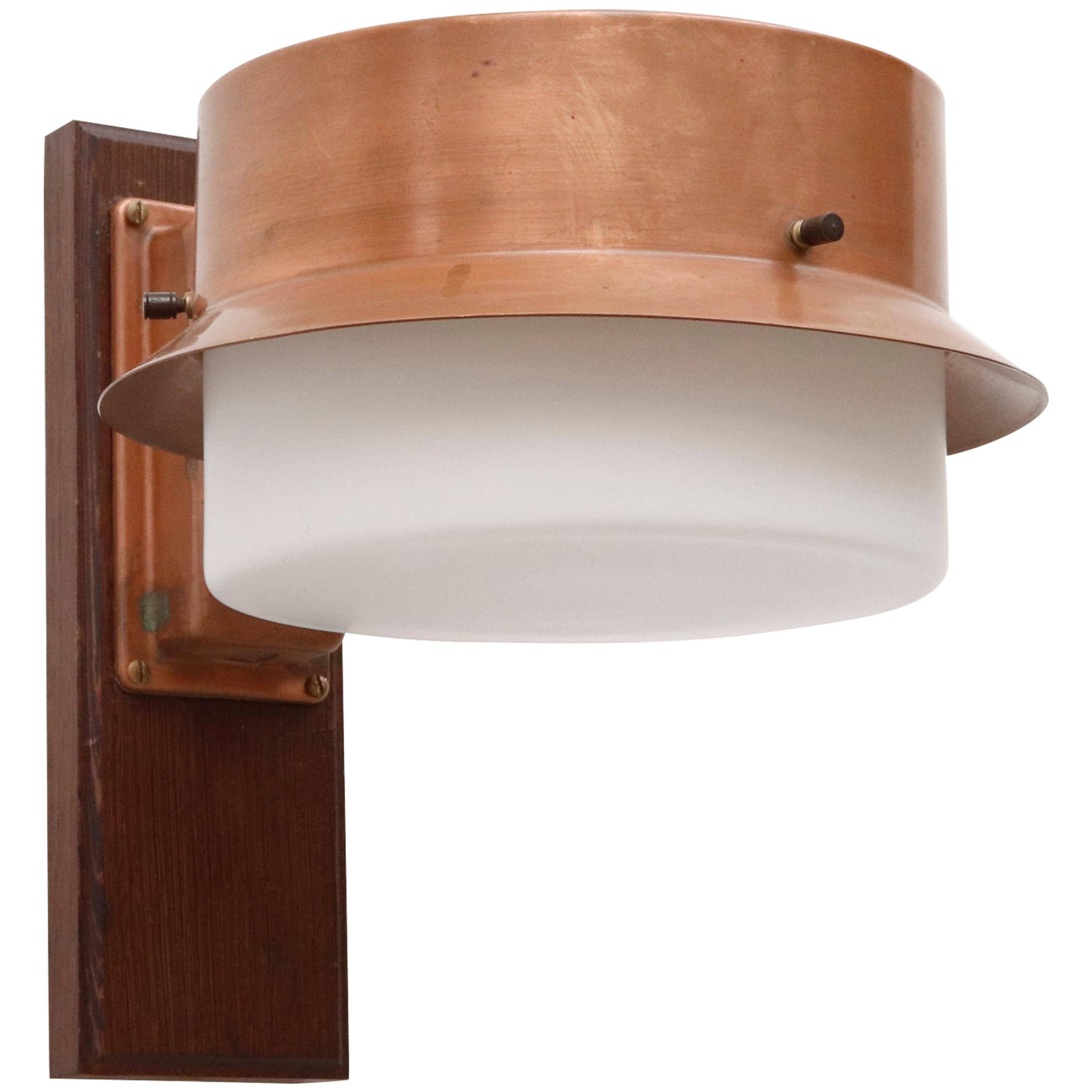 Amsterdam School, Frank Llyod Wright Style Sconce For Sale