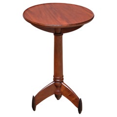 Amsterdam School Hero De Groot Side Table in Mahogany and Macassar, 1920s