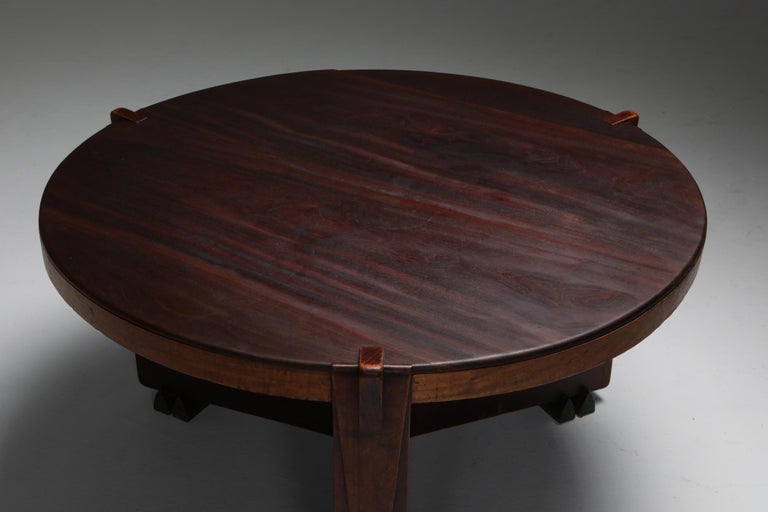 Early 20th Century Amsterdam School Modernist Table by Hildo Krop For Sale