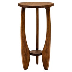 Amsterdam School Side- Plant Table in Oak, 1930s