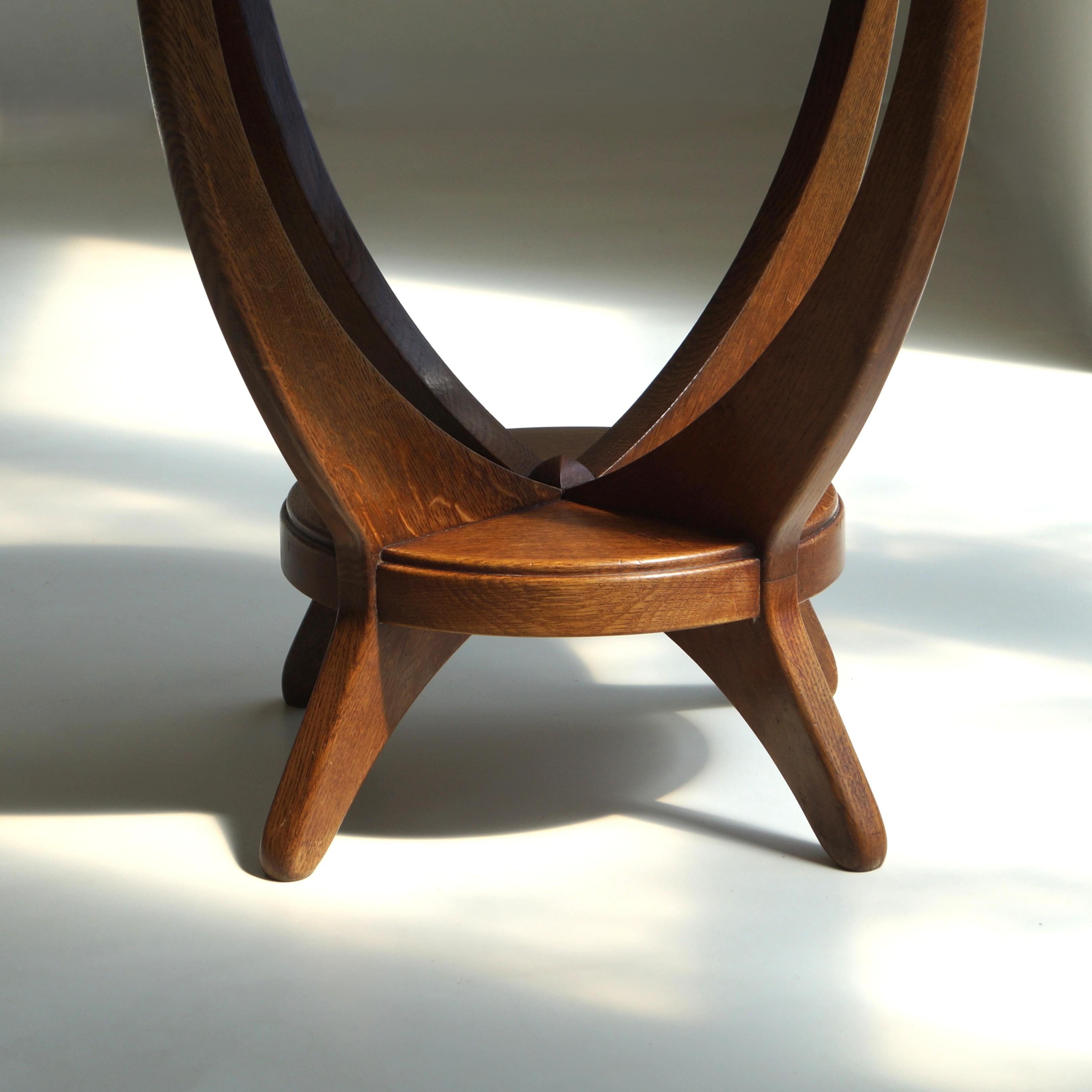 Amsterdam School side table by A.F. van der Weij for L.O.V. Oosterbeek, 1920s en vente 2